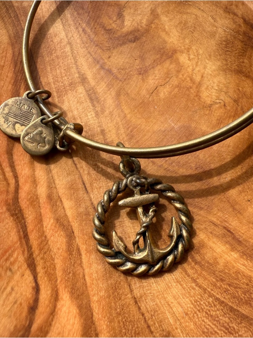 Alex and Ani Anchor Bangle